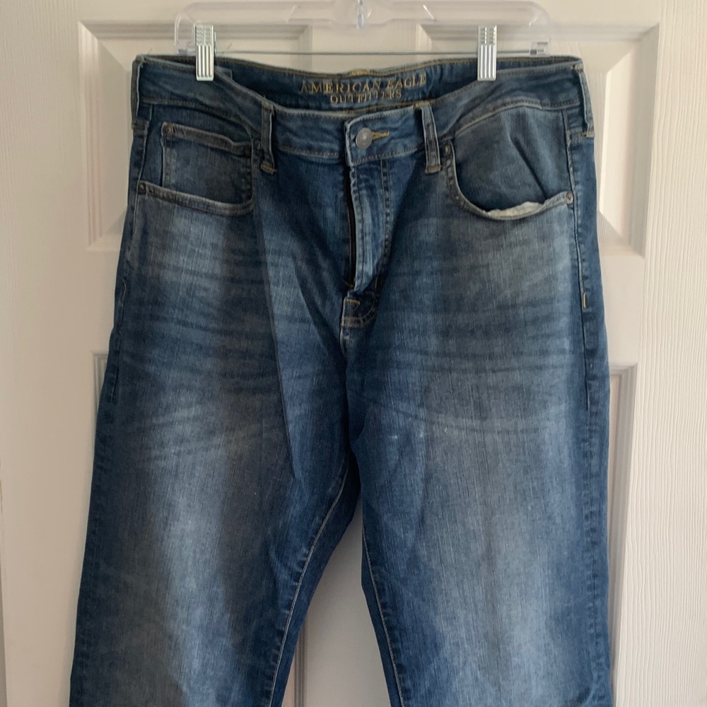American Eagle Outfitters Men's Relaxed Fit Denim Jeans